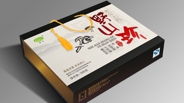 舌尖上的野山珍特色食品包裝設計